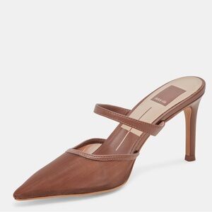 Dolce Vita Brown Heeled Mules